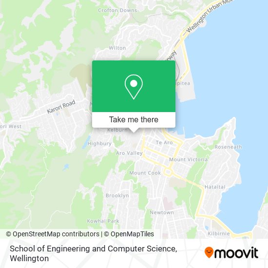 School of Engineering and Computer Science map