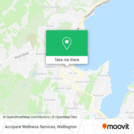 Accipere Wellness Services map