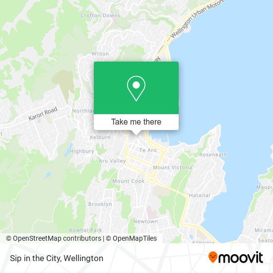 Sip in the City map