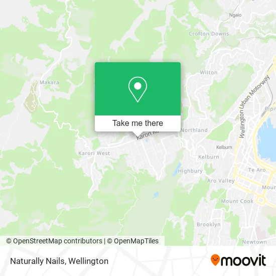 Naturally Nails map