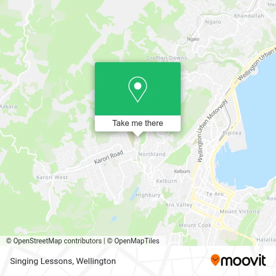Singing Lessons map