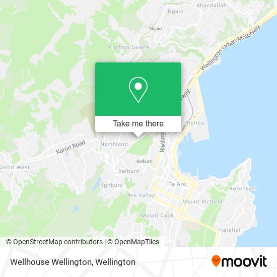 Wellhouse Wellington map