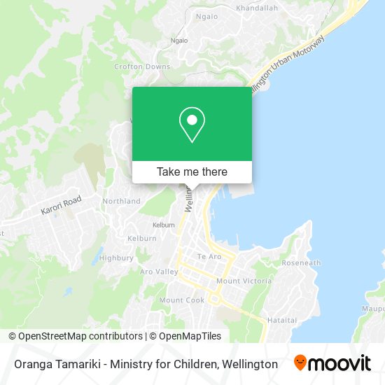 Oranga Tamariki - Ministry for Children地图