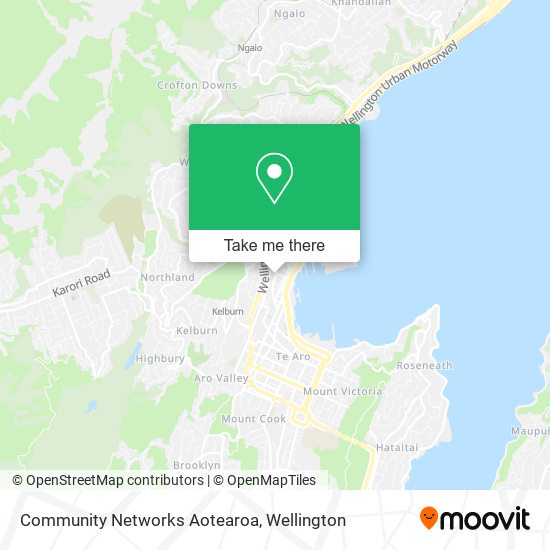 Community Networks Aotearoa map