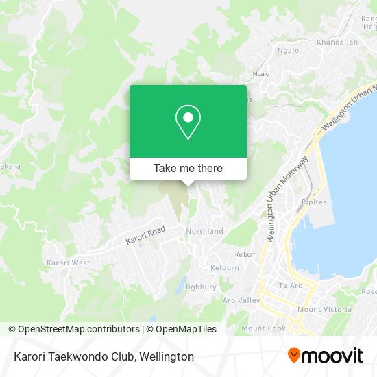 Karori Taekwondo Club map