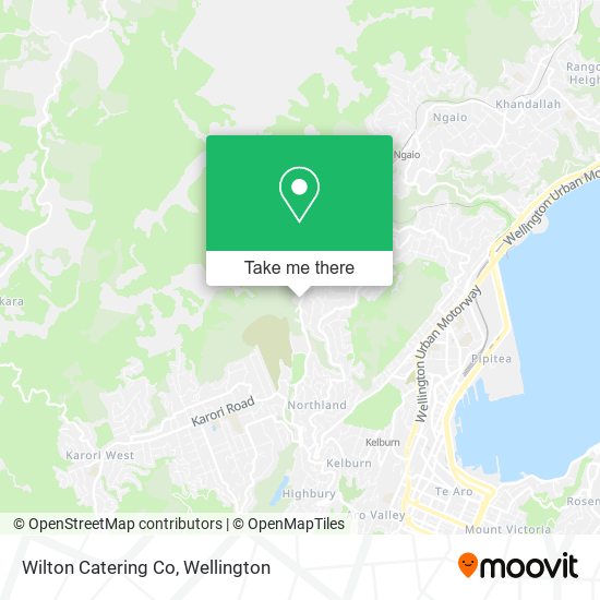 Wilton Catering Co map