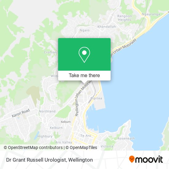 Dr Grant Russell Urologist map