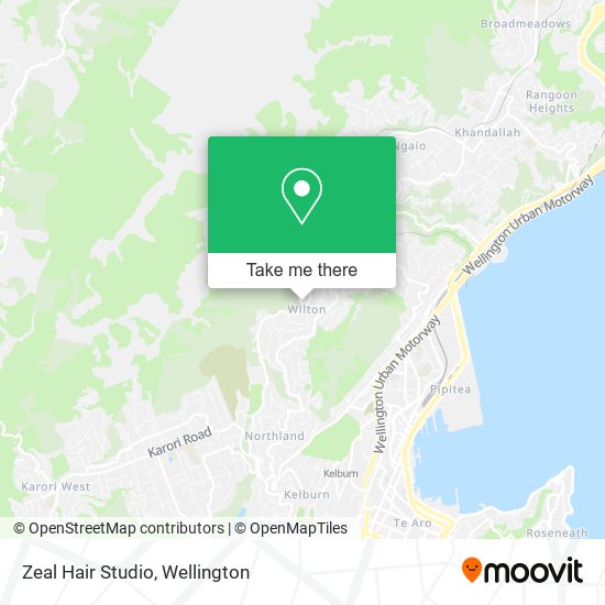 Zeal Hair Studio map