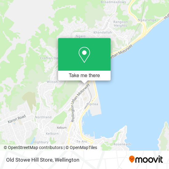 Old Stowe Hill Store map