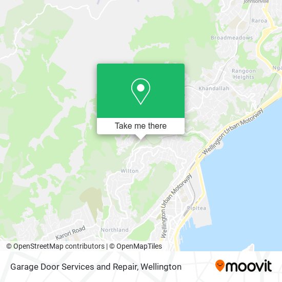 Garage Door Services and Repair map