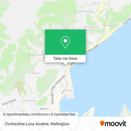 Clothesline Luna Aireline map