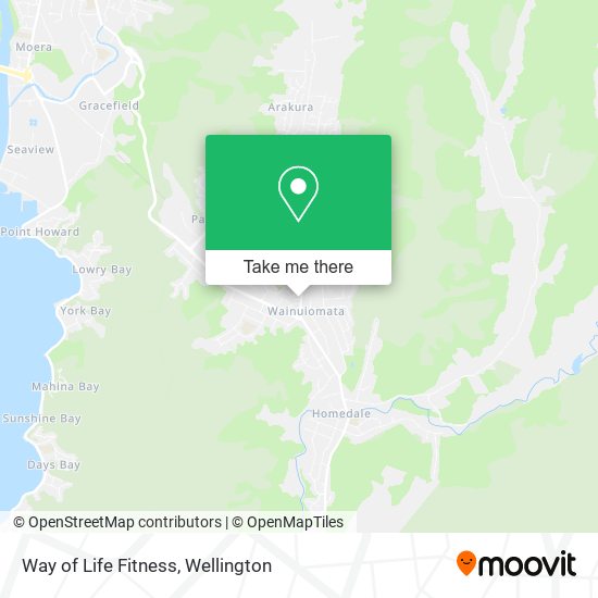 Way of Life Fitness map