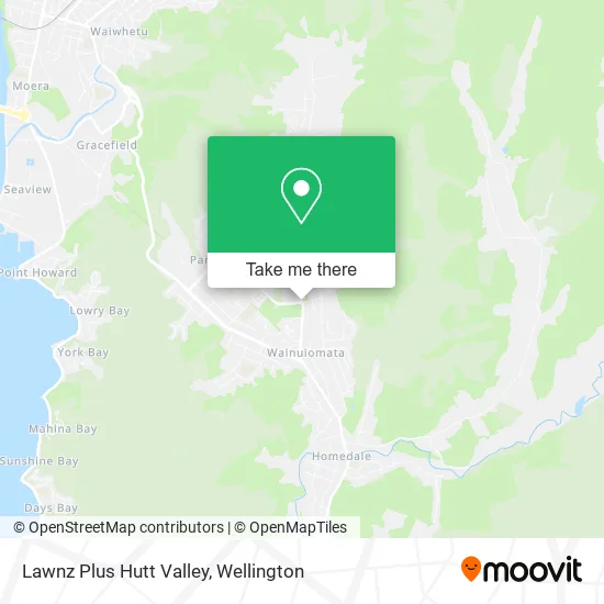 Lawnz Plus Hutt Valley map
