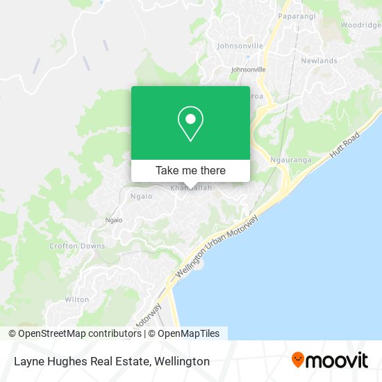 Layne Hughes Real Estate map