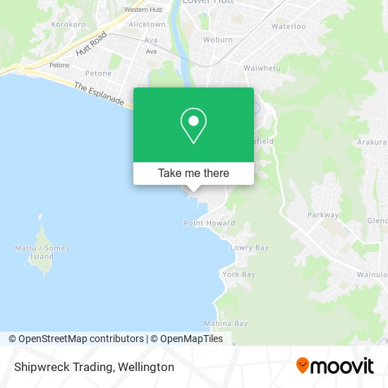 Shipwreck Trading map