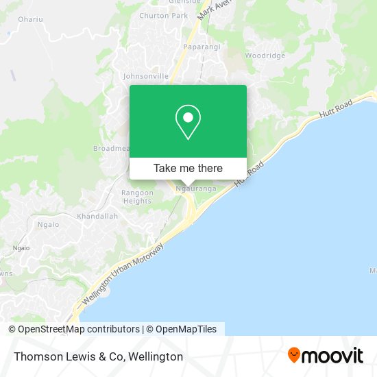 Thomson Lewis & Co map
