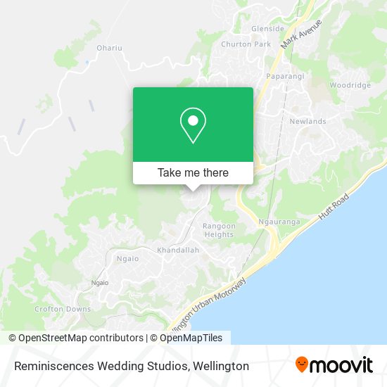 Reminiscences Wedding Studios map