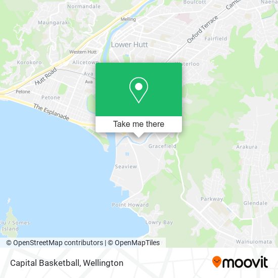 Capital Basketball map