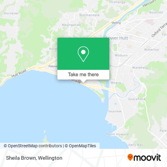 Sheila Brown map
