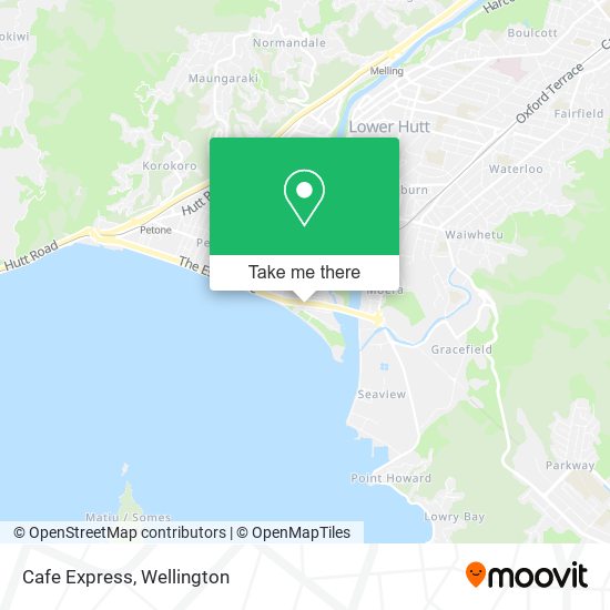 Cafe Express map