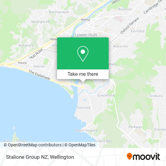 Stalione Group NZ map