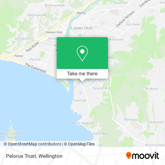 Pelorus Trust map