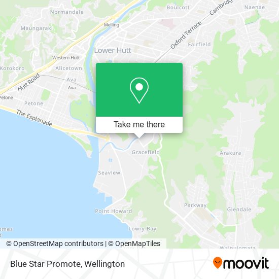 Blue Star Promote map