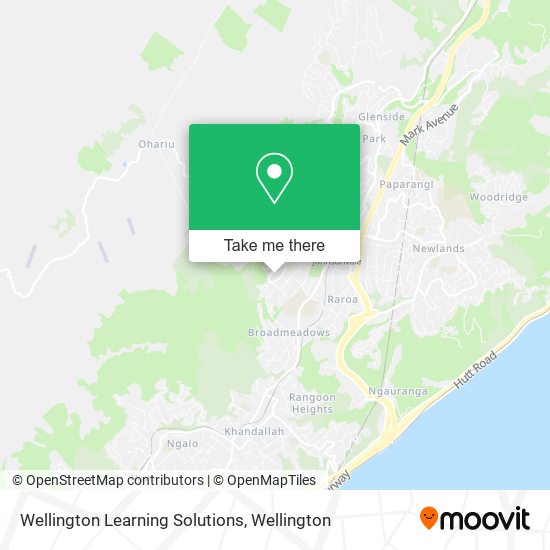 Wellington Learning Solutions map