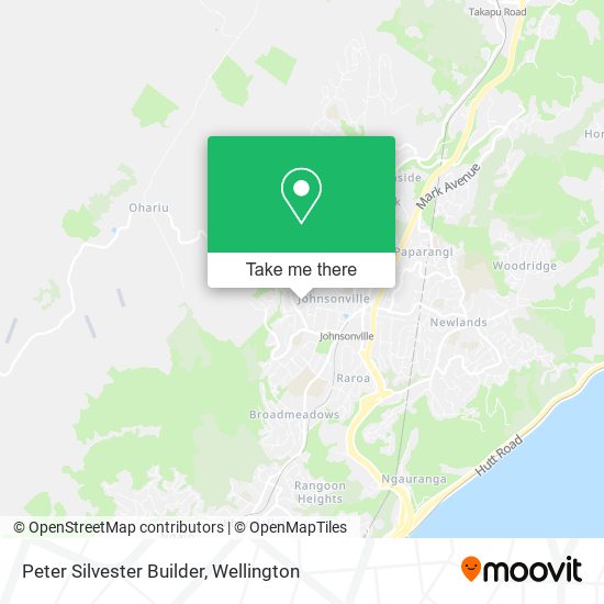 Peter Silvester Builder map