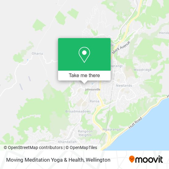 Moving Meditation Yoga & Health map