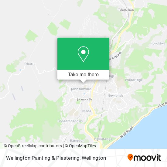 Wellington Painting & Plastering map