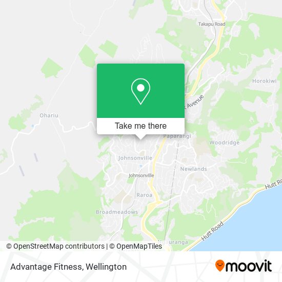 Advantage Fitness map