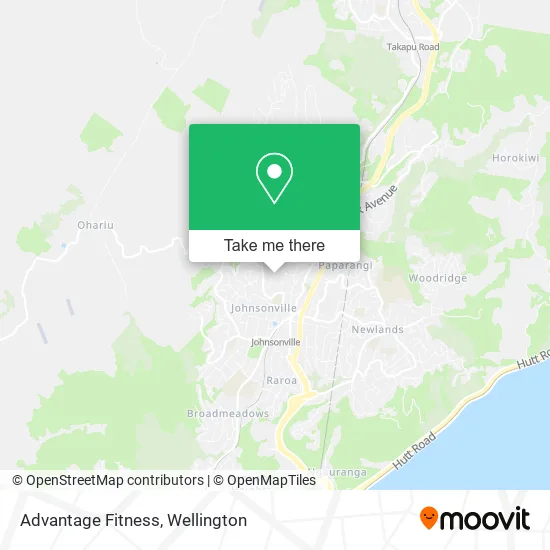 Advantage Fitness map