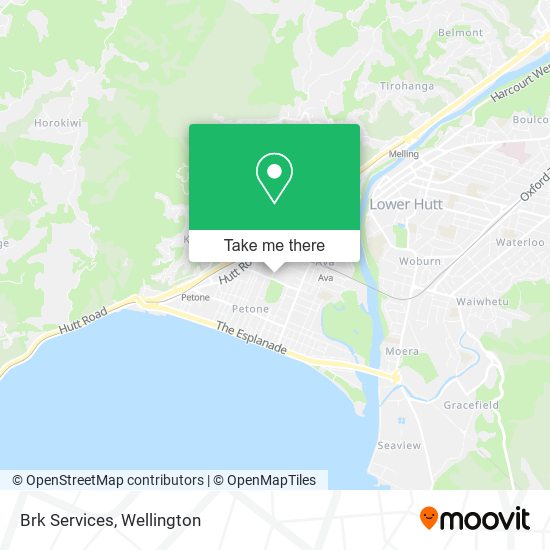 Brk Services map