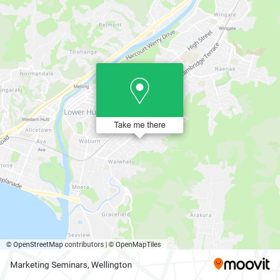 Marketing Seminars map