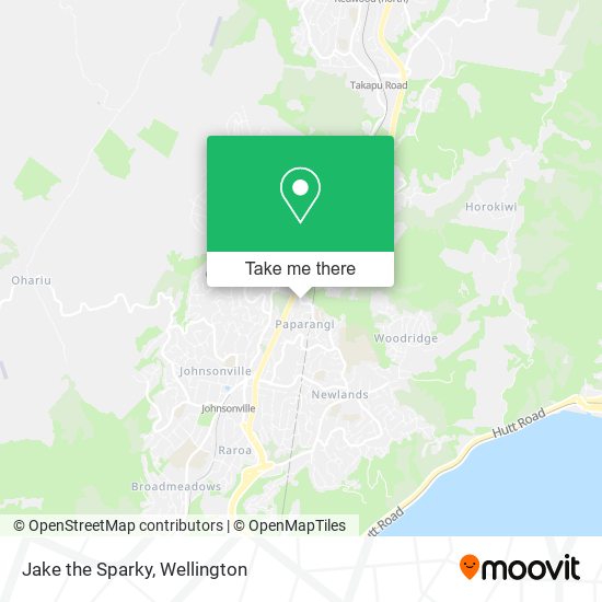 Jake the Sparky map