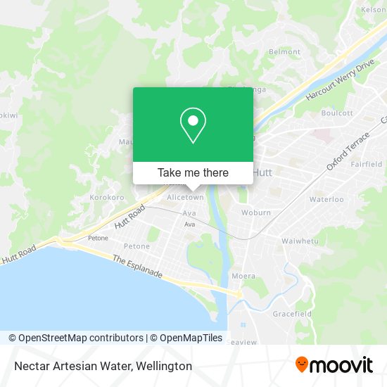 Nectar Artesian Water map
