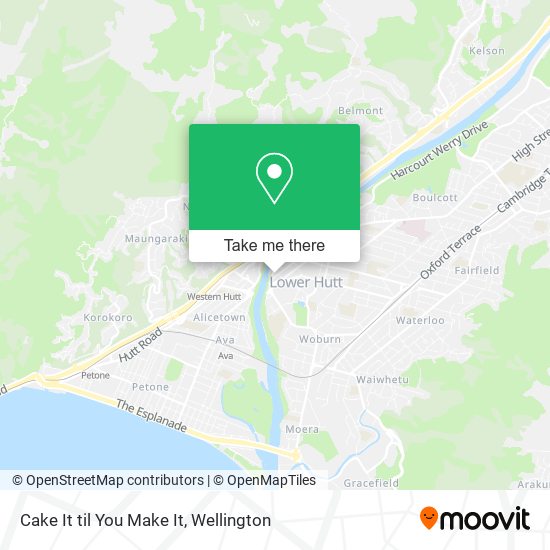 Cake It til You Make It map