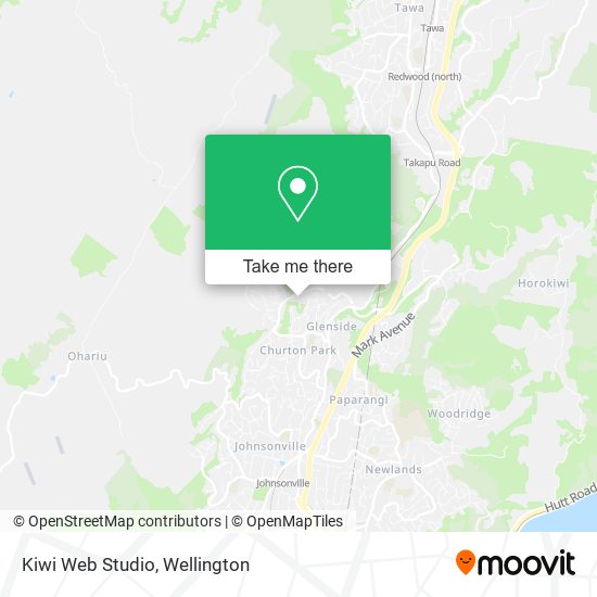 Kiwi Web Studio map