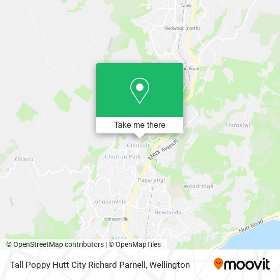 Tall Poppy Hutt City Richard Parnell map