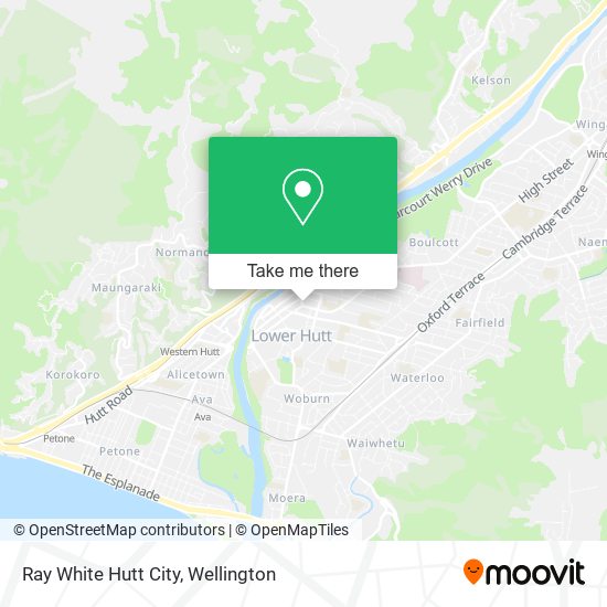 Ray White Hutt City map