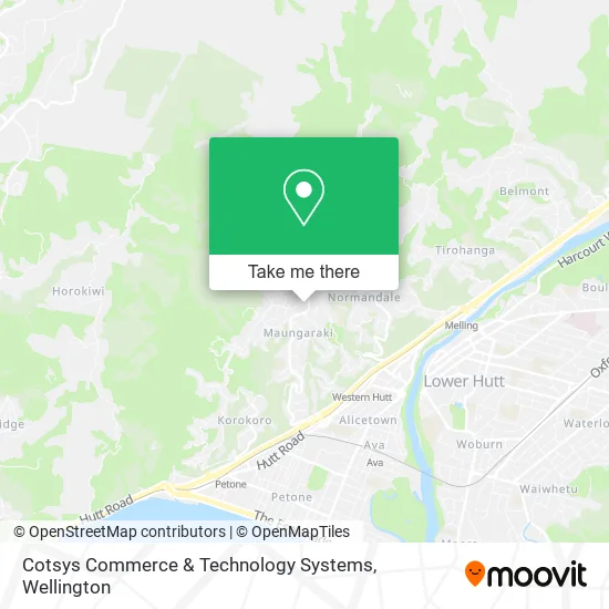Cotsys Commerce & Technology Systems map