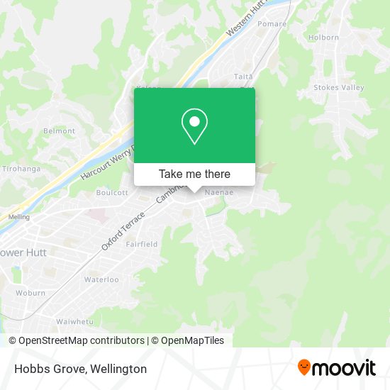 Hobbs Grove map
