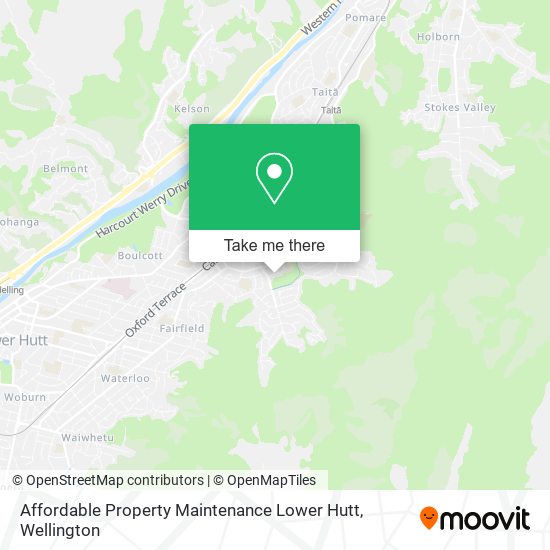 Affordable Property Maintenance Lower Hutt map