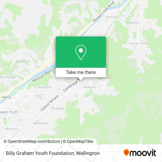 Billy Graham Youth Foundation map