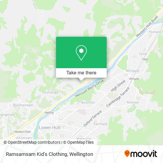 Ramsamsam Kid's Clothing map