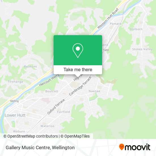 Gallery Music Centre map