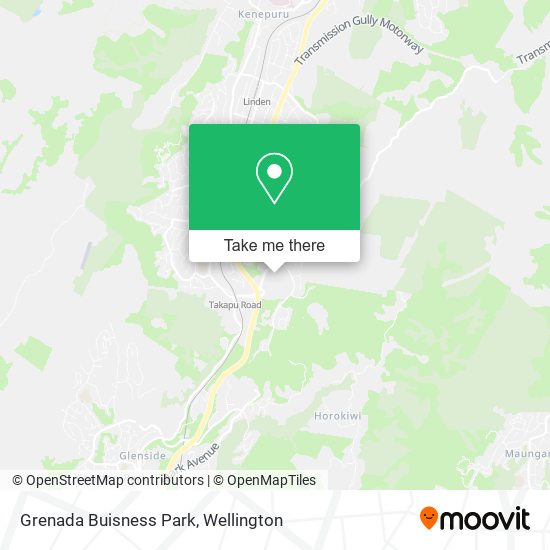 Grenada Buisness Park map
