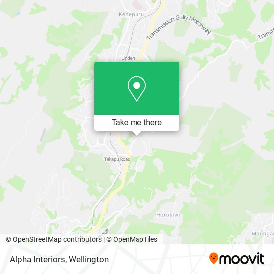 Alpha Interiors map