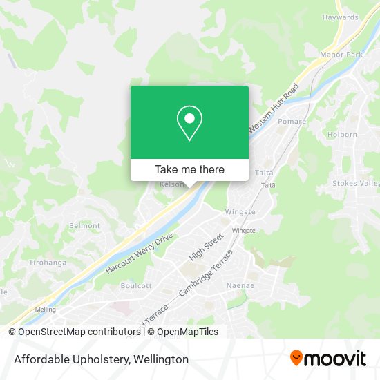 Affordable Upholstery map